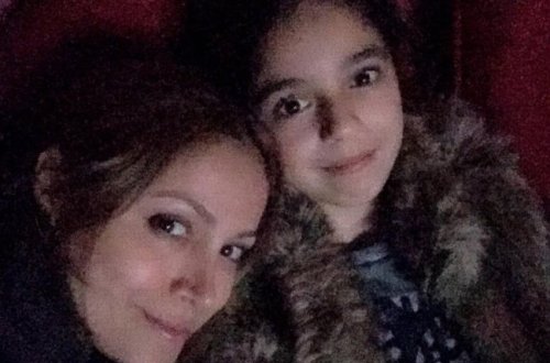 Nigar Camal Londonda yaşayan qızı ilə - FOTO