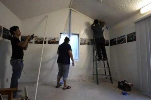 ŞOK: Evinin divarlarından görün nə çıxdı - FOTOLAR