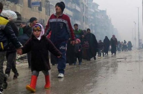 Hələbdə 800 dinc sakin girov götürüldü