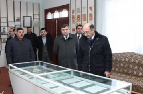 Əbülfəs Qarayev Sabirabadda mədəniyyət müəssisələrinin fəaliyyəti ilə tanış olub