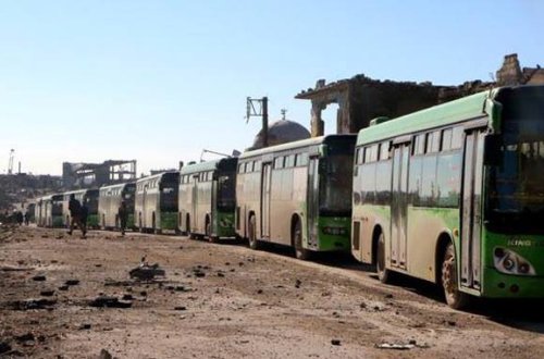 Hələbdə dinc əhalinin təxliyyəsi zamanı problemlər yaranıb