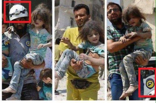 Hələbdə səhnələşdirilmiş zülm görüntülərini hazırlayan kimlərdir? - FOTO