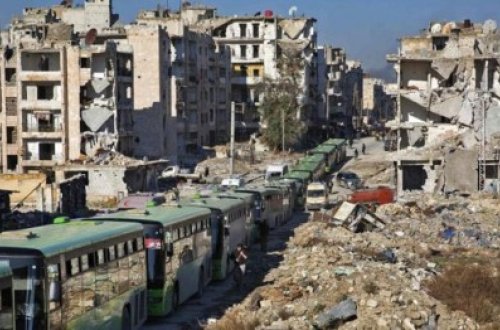 Kimsəsiz qalan Hələb - FOTO