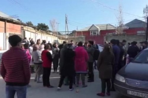 İşığı, qazı kəsməyə gəldilər, ara qarışdı