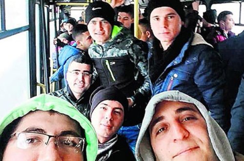 Dəhşətli partlayışdan 2 dəqiqə əvvəl çəkilən selfi – FOTO