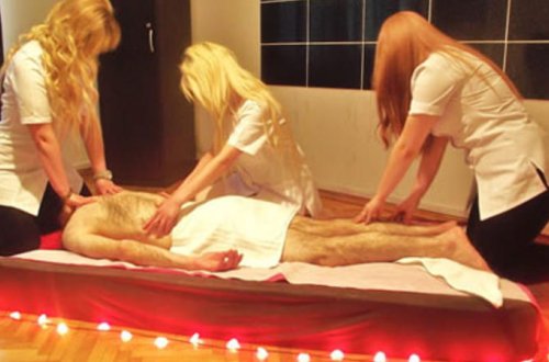 İntim münasibət ümidi ilə masaj salonuna gedən kişiləri döydülər - FOTO