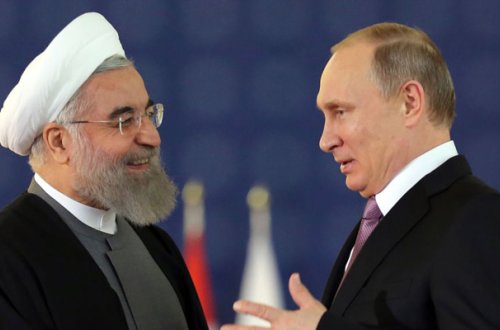 Putinlə Ruhani Hələbdəki vəziyyəti müzakirə etdi