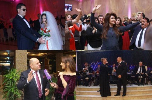 Azərbaycanlı aparıcı oğluna toy etdi - FOTOLAR