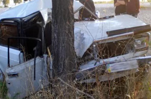 17 yaşlı epilepsiya xəstəsi maşını ağaca çırpdı