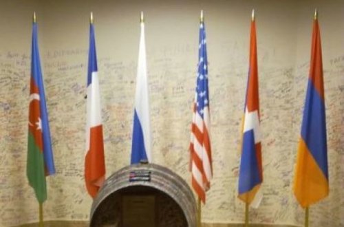 Ermənistanda Azərbaycan bayrağı – FOTO