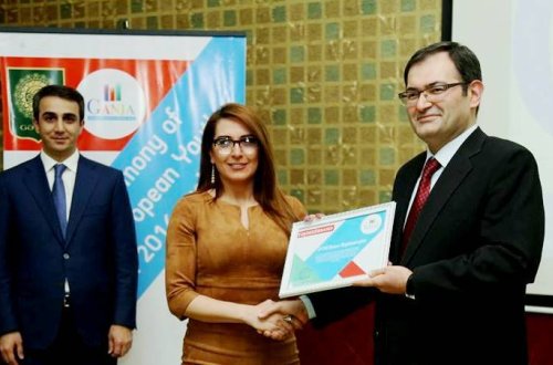 Gənclər təşkilatı  “Avropa Gənclər Paytaxtı”nda təltif edildi