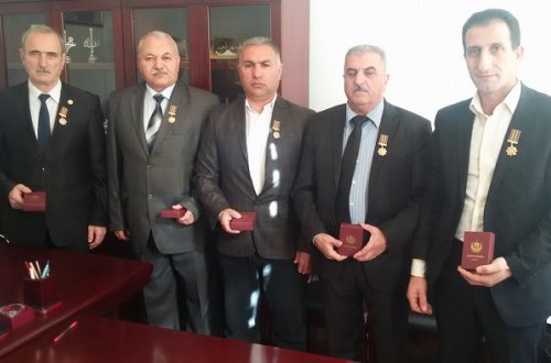 Laçınlı döyüşçülər mükafatlandırıldı - FOTO