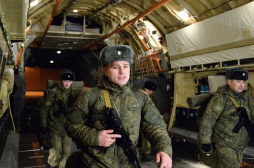 Rusiyanın hərbi polisləri Hələbdədir