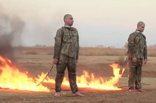 Diri-diri yandırılan türklərin müəmmalı çıxışı — bu İŞİD-in yeni oyunudur?