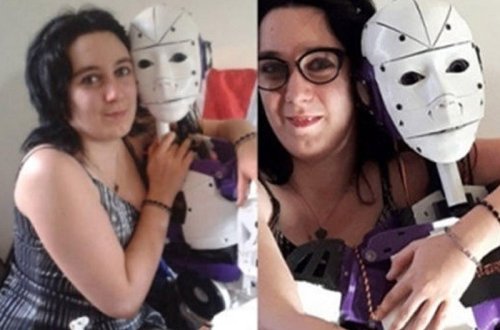 Robota aşiq oldu və evlənmək istəyir - FOTO