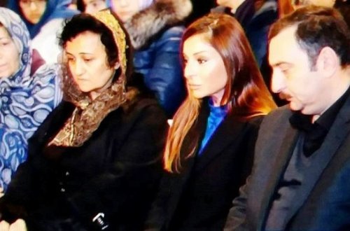 Mehriban Əliyeva Ağaxan Abdullayevin vida mərasimində - FOTO