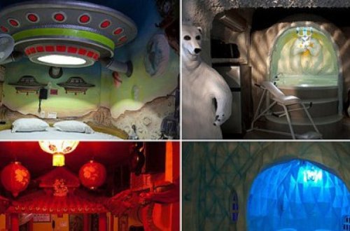 Dünyanın ən qəribə əxlaqsızlıq məkanı - FOTOLAR