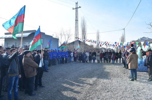 Xaçmazın 7 kəndinə içməli su verilib