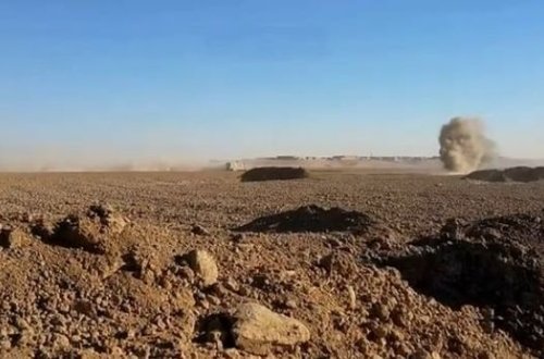 Mosulun qərbində İŞİD-in minalanmış avtomobili məhv edilib – VİDEO