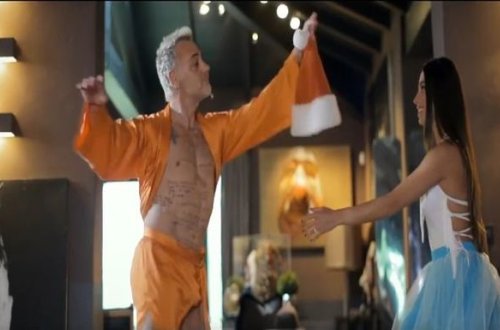 “Rəqs edən milyonçu” gürcü bankının Yeni il reklamına çəkilib – VİDEO