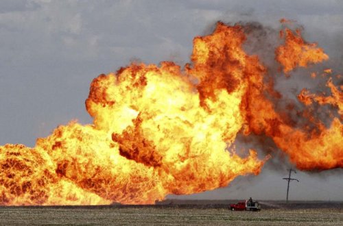 Bakıda qaz xəttində partlayış: yanğın sönürüldü - YENİLƏNİR