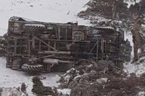 Türkiyədə əsgərləri daşıyan hərbi maşın dərəyə aşdı: Yaralılar var – FOTO
