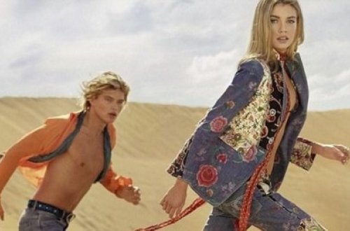 Həmcinsi ilə sevgili olan modeldən yeni fotosessiya