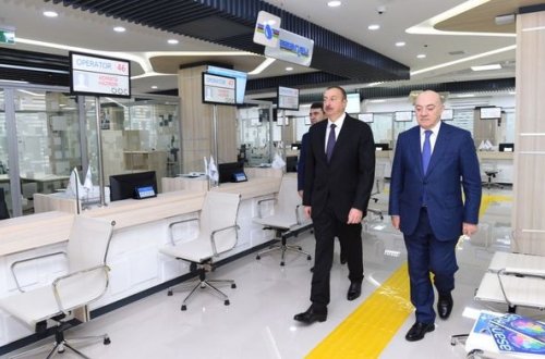 İlham Əliyev 1 saylı “ASAN Kommunal” Mərkəzinin açılışında