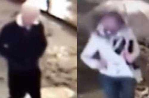 ŞOK OLAY! Tələbəni zorlayıb məscidin həyətinə atıb qaçdı - anbaan kameralara düşdü - FOTO