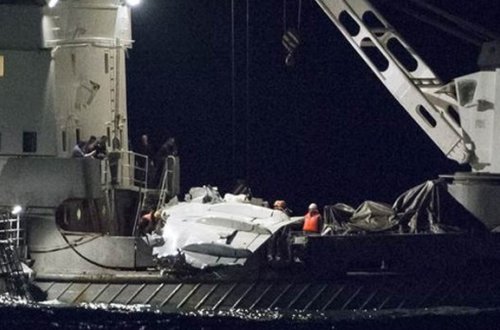 Qəzaya uğrayan Rusiya təyyarəsinin 