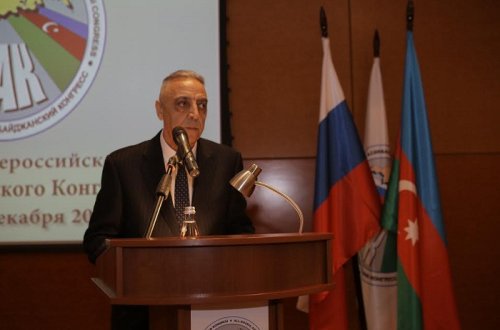 Ümumrusiya Azərbaycan Konqresinin yeni prezidenti seçilib