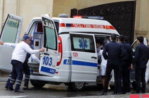Bakıda partlayış: nazirlik əməkdaşları yaralandı