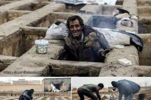 İranda şok olay - Məzarlıqda dirilər yaşayır - FOTOLAR