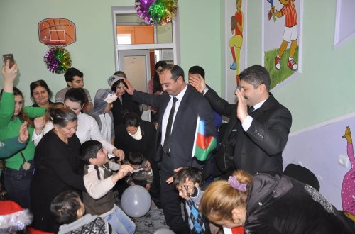 Gənclər təşkilatı Qarabağda uşaqlar üçün bayram şənliyi keçirdi