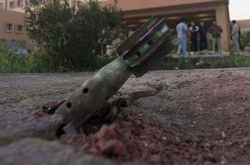 Rusiya səfirliyinin ərazisinə mina düşdü