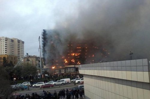 Xətaidə yanan binaya görə tutulanlar azadlığa buraxıldılar