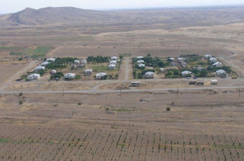 Ermənilər Cəbrayılda yeni kənd salır - Foto