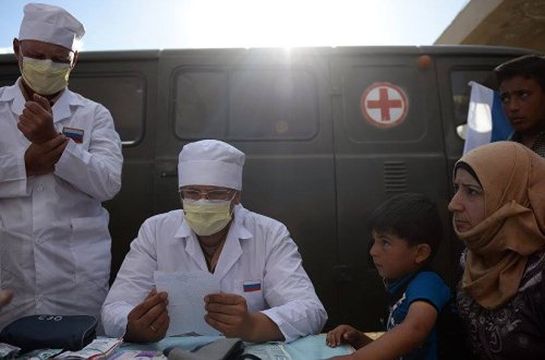 Putindən suriyalılara xəstəxana hədiyyəsi