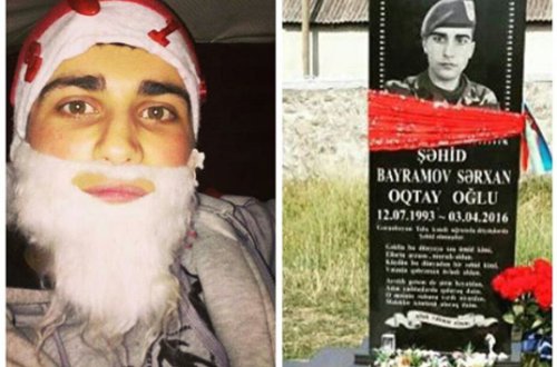 Aprel şəhidimizin ürək dağlayan BAYRAM FOTOSU