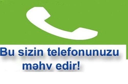 Dərhal bunu dayandırın! - Mobil telefonunuzu məhv edir...