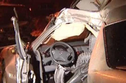 Sumqayıtda ağır qəza: 1 ölü, 3 yaralı