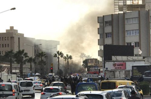 Türkiyədə daha bir terror - Məhkəmə binası qarşısında PARTLAYIŞ - YENİLƏNİB - VİDEO - FOTOLAR