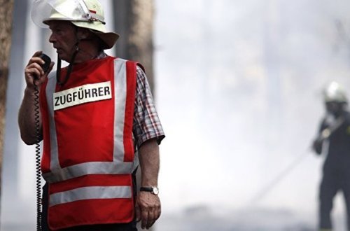 Almaniyada qaçqın düşərgəsində yanğın - 30 yaralı