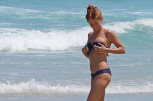 Serial ulduzu tətildə - FOTO