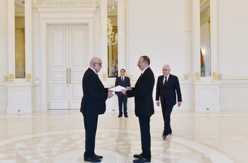 Prezident İlham Əliyev bir sıra görüşlər keçirib -  FOTOLAR