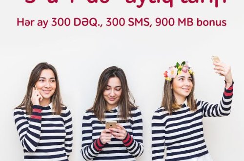 “Nar”-dan “3-ü 1-də aylıq” tarifi