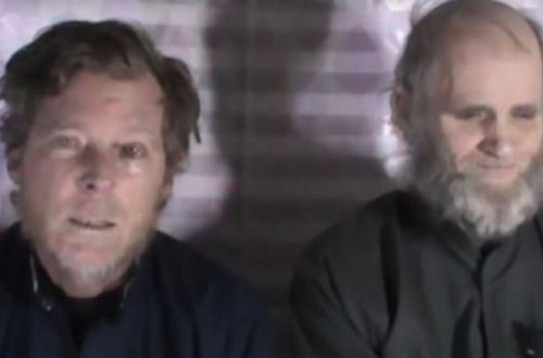 “Taliban” əsir müəllimlərin videosunu yaydı - Video