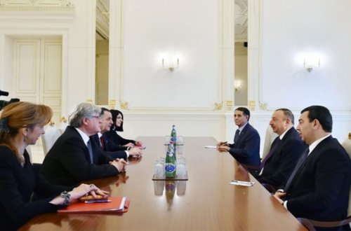 Prezident AŞPA həmməruzəçilərini qəbul etdi