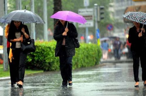 Sabaha olan HAVA PROQNOZU: Yağış yağacaq