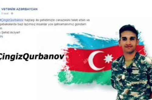 Şəhidimizin meyiti düşməndə - Gənclərimiz sosial şəbəkələri alt-üst etdilər  - FOTOLAR